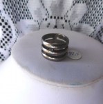 3 LAYER RING 925